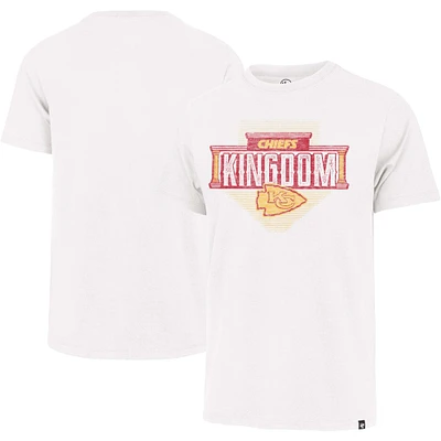 T-shirt régional Franklin '47 pour homme des Chiefs de Kansas City, blanc