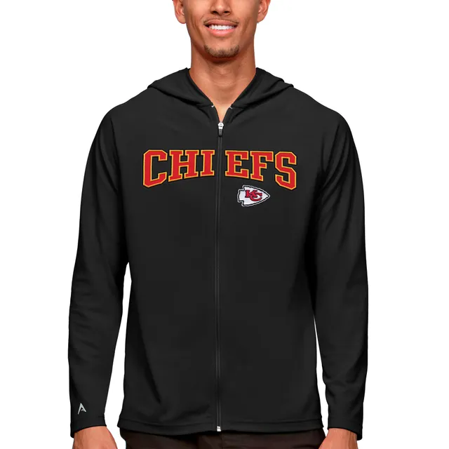 Kansas City Chiefs Nike Sideline Team Performance Full-Zip Hoodie