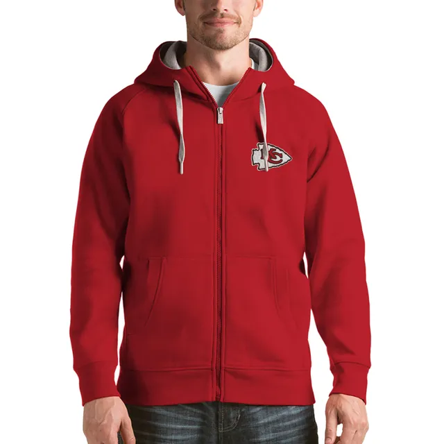 Men's Starter Red Kansas City Chiefs Extreme Full-Zip Hoodie Jacket