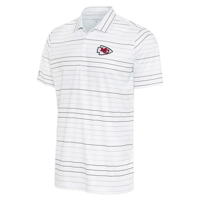 Kansas City Chiefs Antigua Compass Polo - White