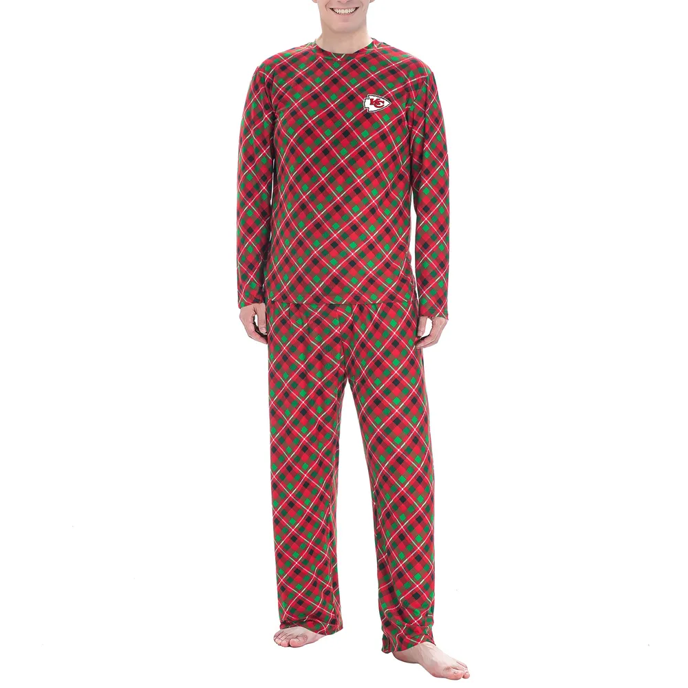 Kansas City Chiefs Toddler Allover Logo Flannel Pajama Pants - Red