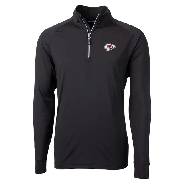 Lids Kansas City Chiefs Cutter & Buck Adapt Eco Knit Quarter-Zip