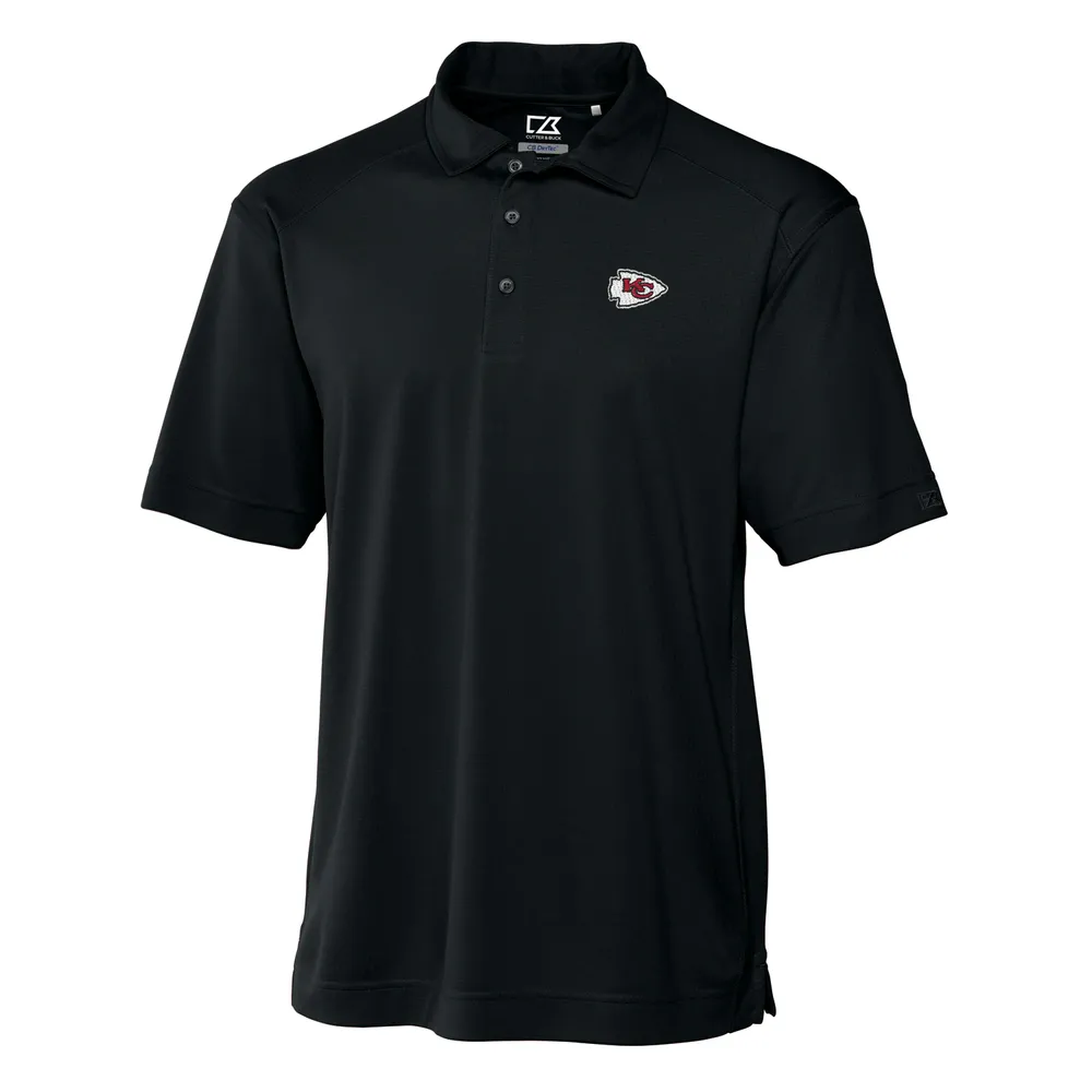 Lids Kansas City Chiefs Cutter & Buck Big Tall DryTec Genre Polo - Black