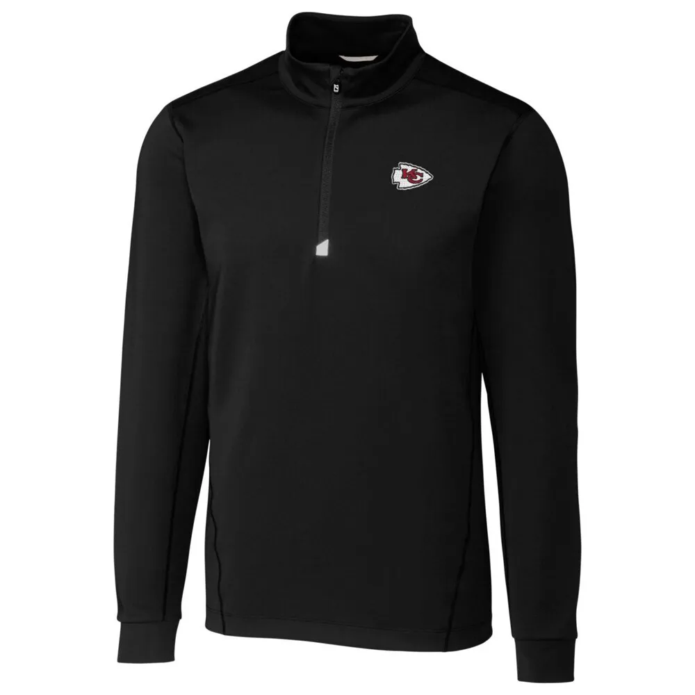 Lids Kansas City Chiefs Cutter & Buck Traverse Quarter-Zip Pullover Jacket