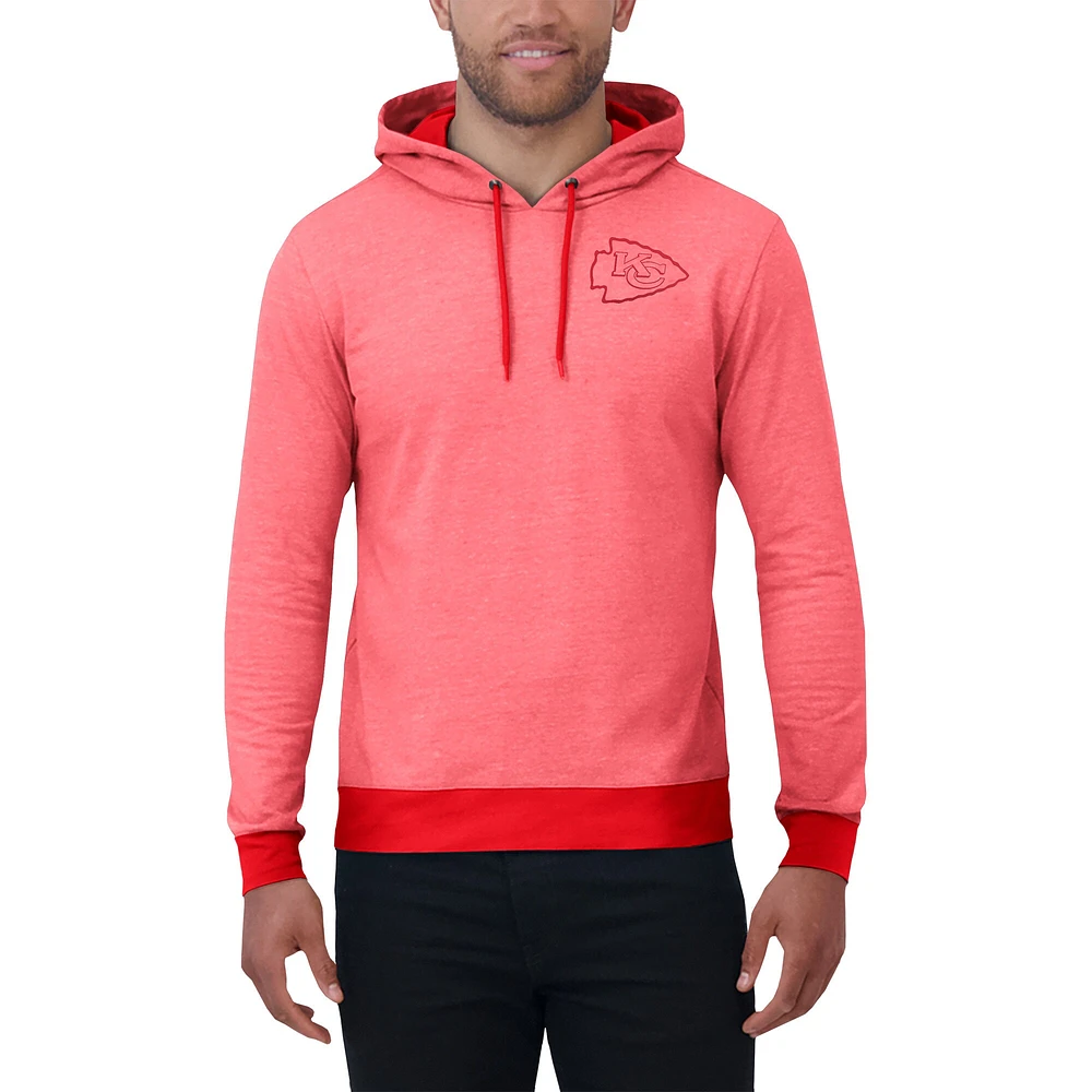 Sweat à capuche en tricot ton sur pour homme de la collection Darius Rucker Fanatics Red Kansas City Chiefs