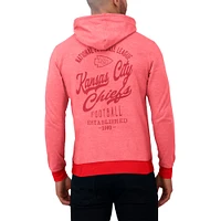 Sweat à capuche en tricot ton sur pour homme de la collection Darius Rucker Fanatics Red Kansas City Chiefs