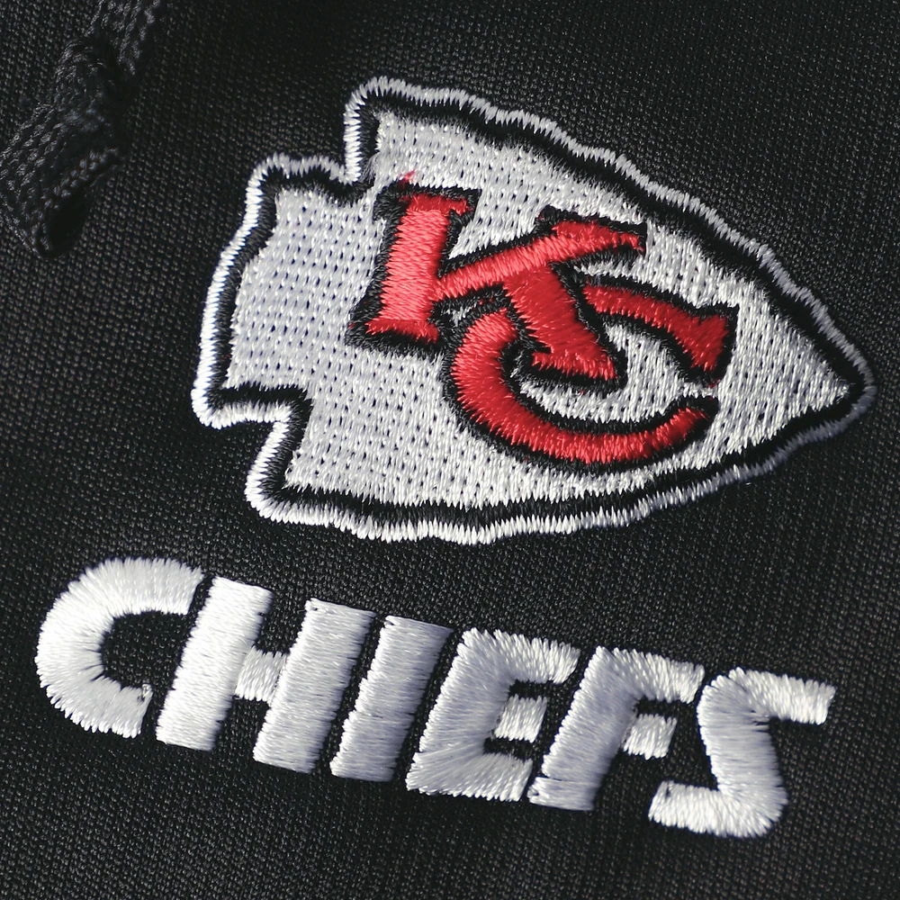 Sweat à capuche Dunbrooke noir/Realtree Camo pour hommes, Kansas City Chiefs Logo Ranger, pull