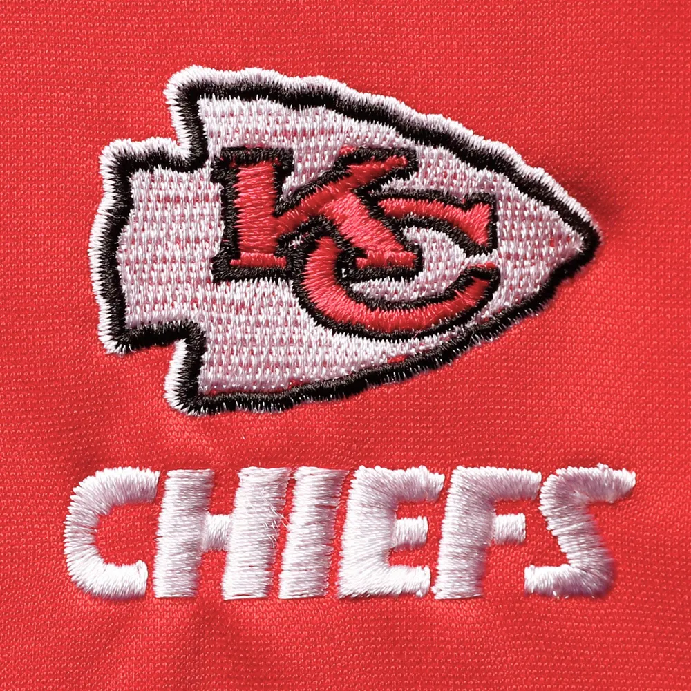 Chandail à capuchon glissière pleine longueur Dunbrooke pour homme Kansas City Chiefs Apprentice rouge/noir