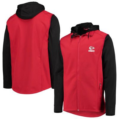 Men's Dunbrooke Red/Black Kansas City Chiefs Big & Tall Alpha Full-Zip Hoodie Jacket