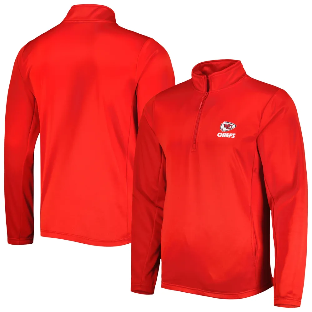 Men's Dunbrooke Red Kansas City Chiefs All-Star Tech Quarter-Zip Top