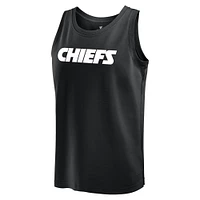 Débardeur noir Fanatics Kansas City Chiefs Elements pour hommes