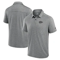 Polo technique noir Fanatics pour homme des Kansas City Chiefs