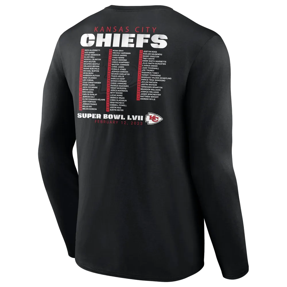 Fanatics Men's Heather Charcoal Kansas City Chiefs Super Bowl LVII Champions T-Shirt