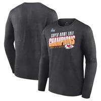 Lids Kansas City Chiefs Fanatics Branded Super Bowl LVII Varsity Team  Roster Big & Tall Long Sleeve T-Shirt - Black
