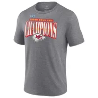 : Fanatics Men's Heather Charcoal Kansas City Chiefs