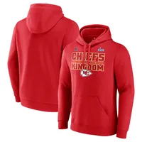 Kansas City Chiefs Fanatics Branded Big & Tall Victory Arch Pullover Hoodie  - Red