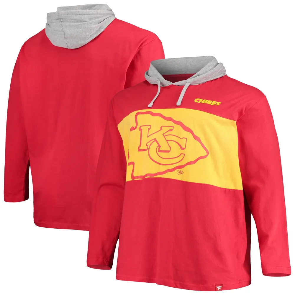 Lids Kansas City Chiefs Fanatics Branded Big & Tall Logo Hoodie Long Sleeve  T-Shirt - Red | Vancouver Mall
