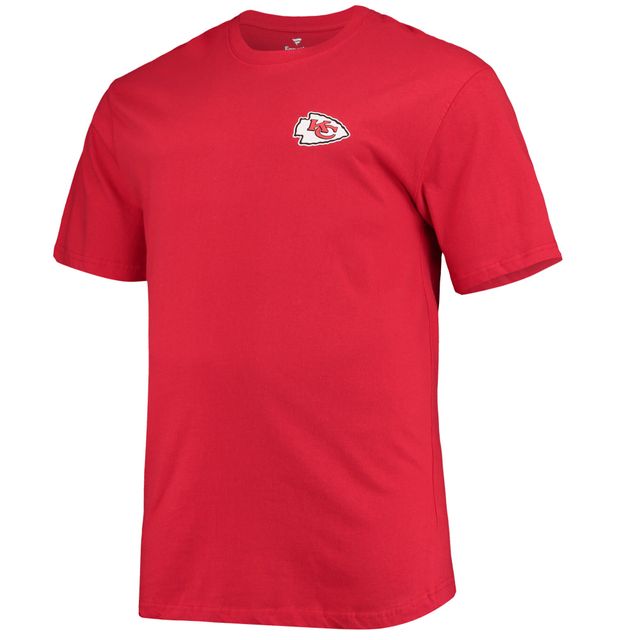 Fanatics Branded Men's Big and Tall Patrick Mahomes Red Kansas City Chiefs Player Name Number T-Shirt - Red