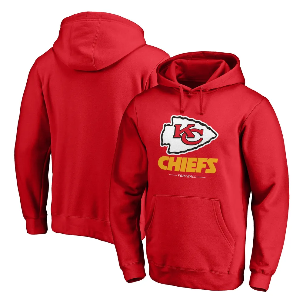 Men's Fanatics Branded Red Kansas City Chiefs Winter Camp Pullover Hoodie Size: Large