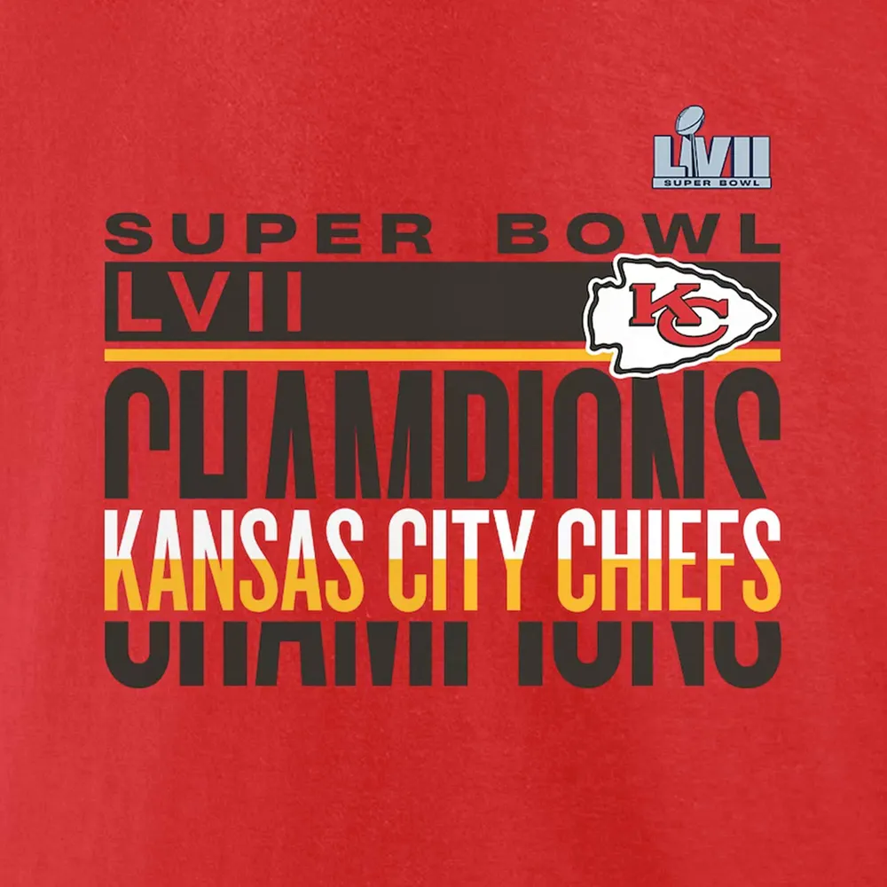 Official Kansas City Chiefs Super Bowl LVII Champions Big & Tall