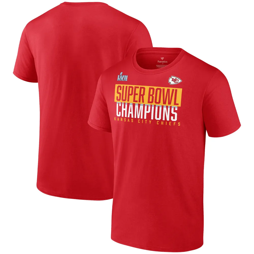 As Is NFL Super Bowl LVII Champions Chiefs Roster L/S Tee 