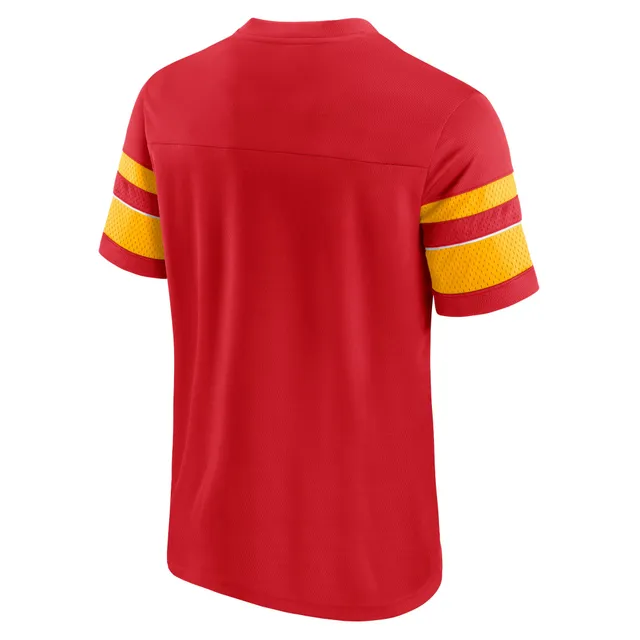 Kansas City Chiefs Red and Gold Polo Shirt by Fanatics