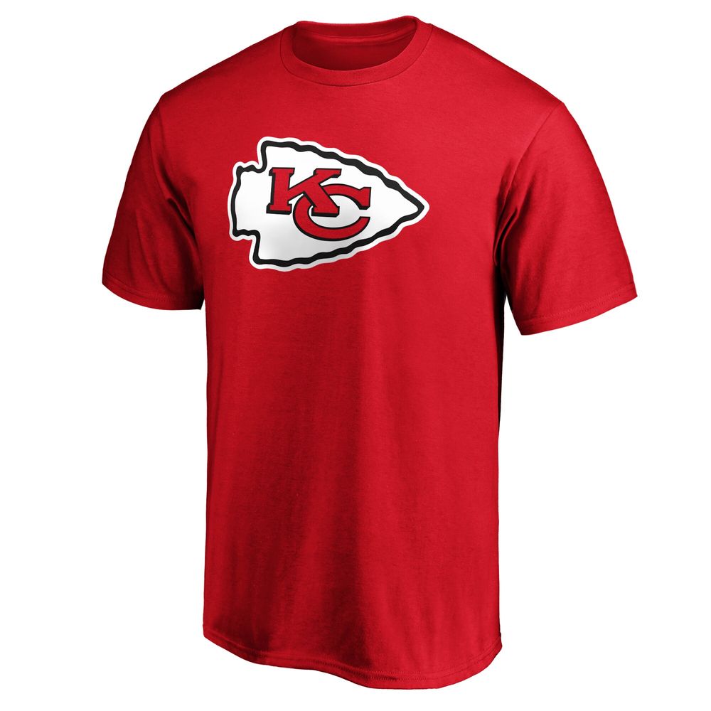 Men's Fanatics Branded Red Kansas City Chiefs One Two Long Sleeve T-Shirt 