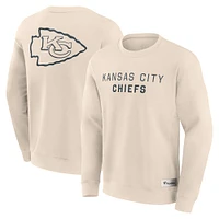 Sweat-shirt à capuche pour homme Fanatics Cream Kansas City Chiefs Elements Future Ground Lettering