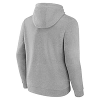 Sweat à capuche en polaire pour homme Fanatics Heather Gray Kansas City Chiefs Deliver