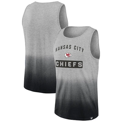 Fanatics pour hommes gris chiné/noir Kansas City Chiefs Our Year - Débardeur