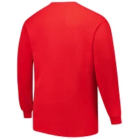 Men's Fanatics Red Kansas City Chiefs Big & Tall Thermal Long Sleeve T-Shirt