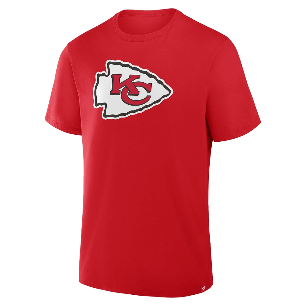 T-shirt en coton rouge fanatiques pour hommes Kansas City Chiefs Legacy