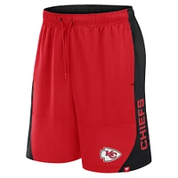 Short sans défense rouge pour homme Fanatics Kansas City Chiefs