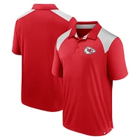 Men's Fanatics Red Kansas City Chiefs Primary Polo