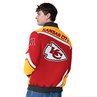 Men's G-III Extreme  Red Kansas City Chiefs Maximum Racing Full-Snap Jacket