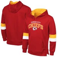 Sweat à capuche adaptatif G-III Sports by Carl Banks pour homme rouge/or Kansas City Chiefs