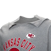 Men's  Gray Kansas City Chiefs Tackle Adaptive T-Shirt