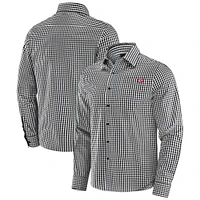 Chemise boutonnée à manches longues Dual Threat pour homme J. Palmer Black Kansas City Chiefs
