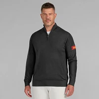 Pull zippé à quart de tour pour homme J. Palmer Black Kansas City Chiefs