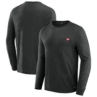 Men's J. Palmer Black Kansas City Chiefs In-The-Pocket Long Sleeve T-Shirt