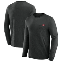 Men's J. Palmer Black Kansas City Chiefs In-The-Pocket Long Sleeve T-Shirt