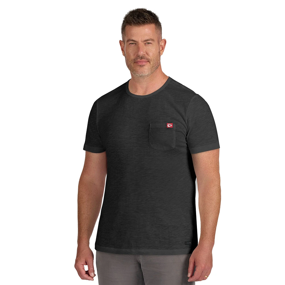 T-shirt à poche pour homme J. Palmer Black Kansas City Chiefs