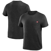 T-shirt à poche pour homme J. Palmer Black Kansas City Chiefs
