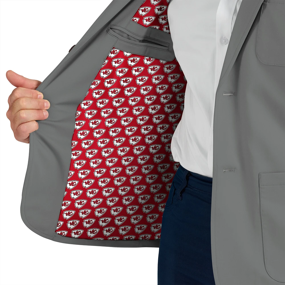 Men's J. Palmer Graphite Kansas City Chiefs Man-In-Motion Blazer