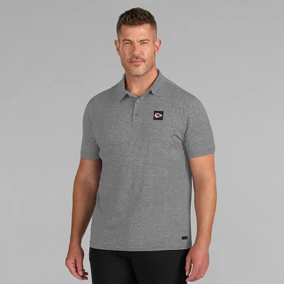 Polo gris J. Palmer pour homme des Kansas City Chiefs à quatre points