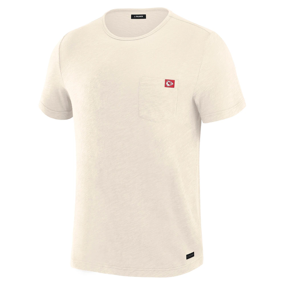 Men's J. Palmer White Kansas City Chiefs In-The-Pocket T-Shirt