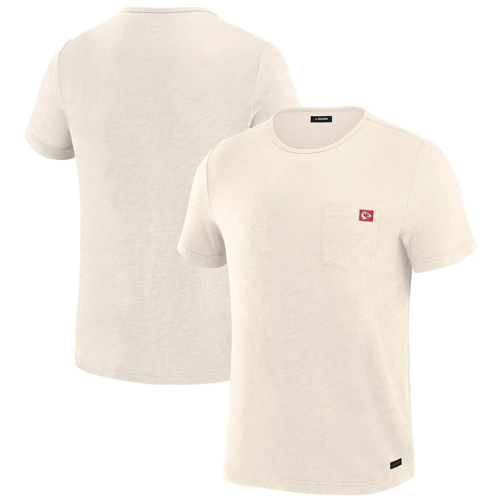 Men's J. Palmer White Kansas City Chiefs In-The-Pocket T-Shirt
