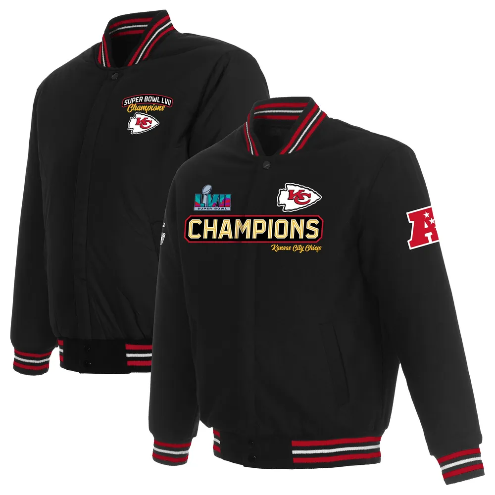 Men's Nike Heather Gray Kansas City Chiefs Super Bowl LVII Champions Logo Fleece Pullover Hoodie Size: Small