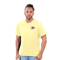 Men's Margaritaville  Yellow Kansas City Chiefs Sunday Vibes T-Shirt