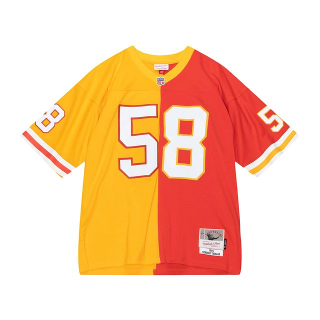 Men's Mitchell & Ness Derrick Thomas Red/Gold Kansas City Chiefs